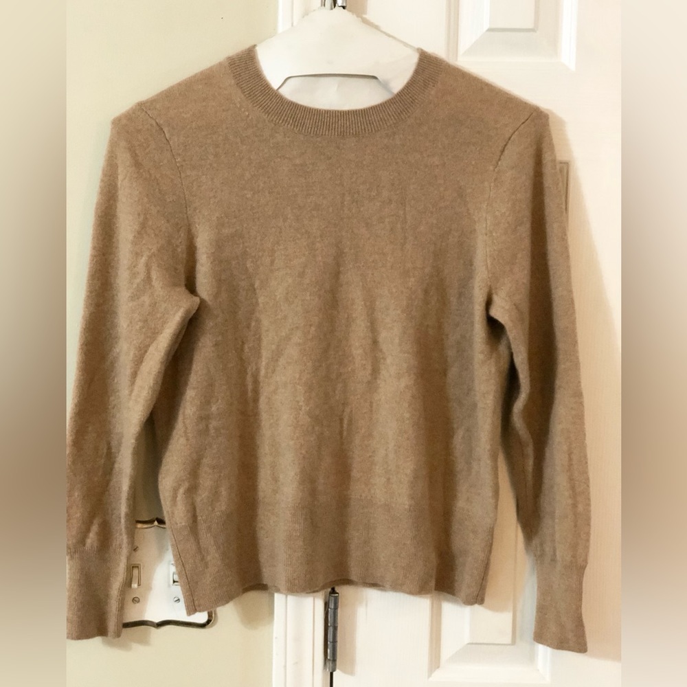 J. Crew Cashmere Classic Fit Crewneck Sweater